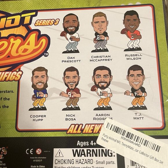 Big Shot Ballers NFL Series 3 Collectible Superstar Minifig Set of 7 New In Box - Picture 9 of 13